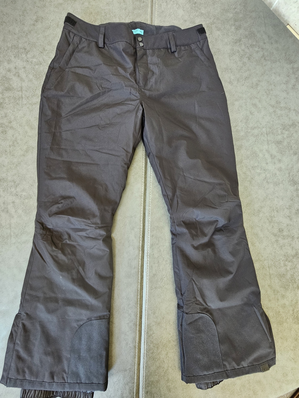 Roxy Black Winter Snow Pants Women Size Medium Regular Insulated